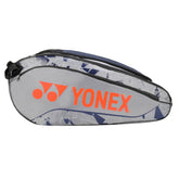 Yonex Badminton Racquet Bag 2326 T01, Colour - Grey Cherry Tomato, Material - Polyurethane